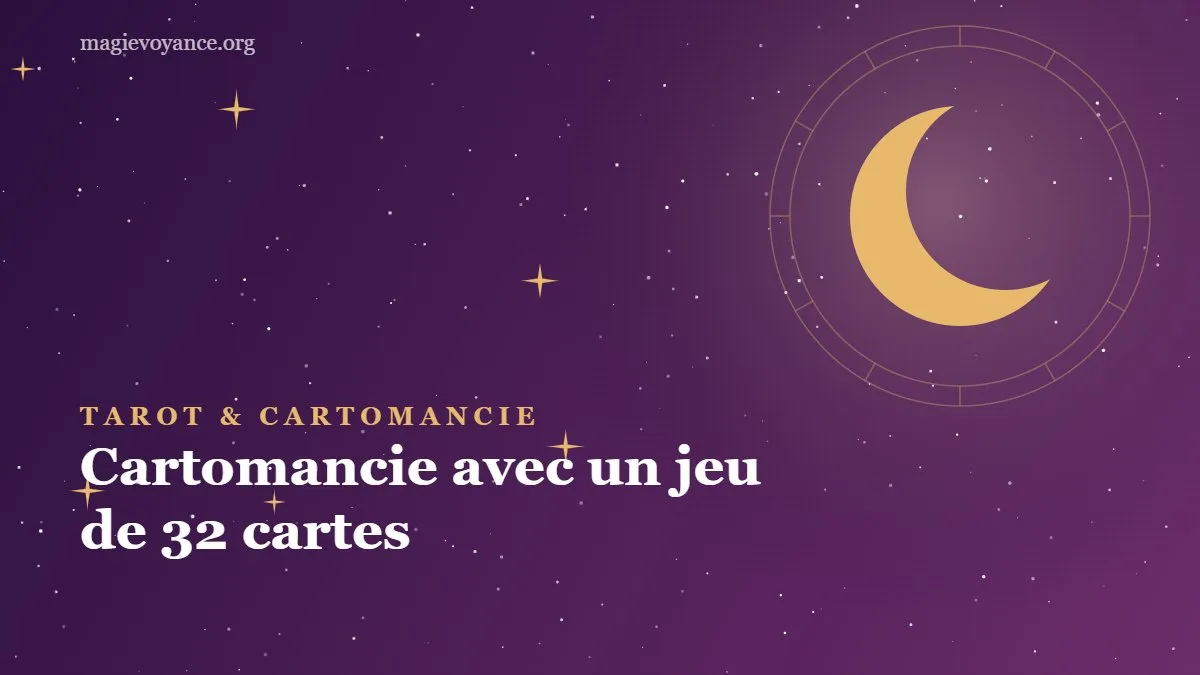 Cartomancie avec un jeu de 32 cartes : signification et tirage