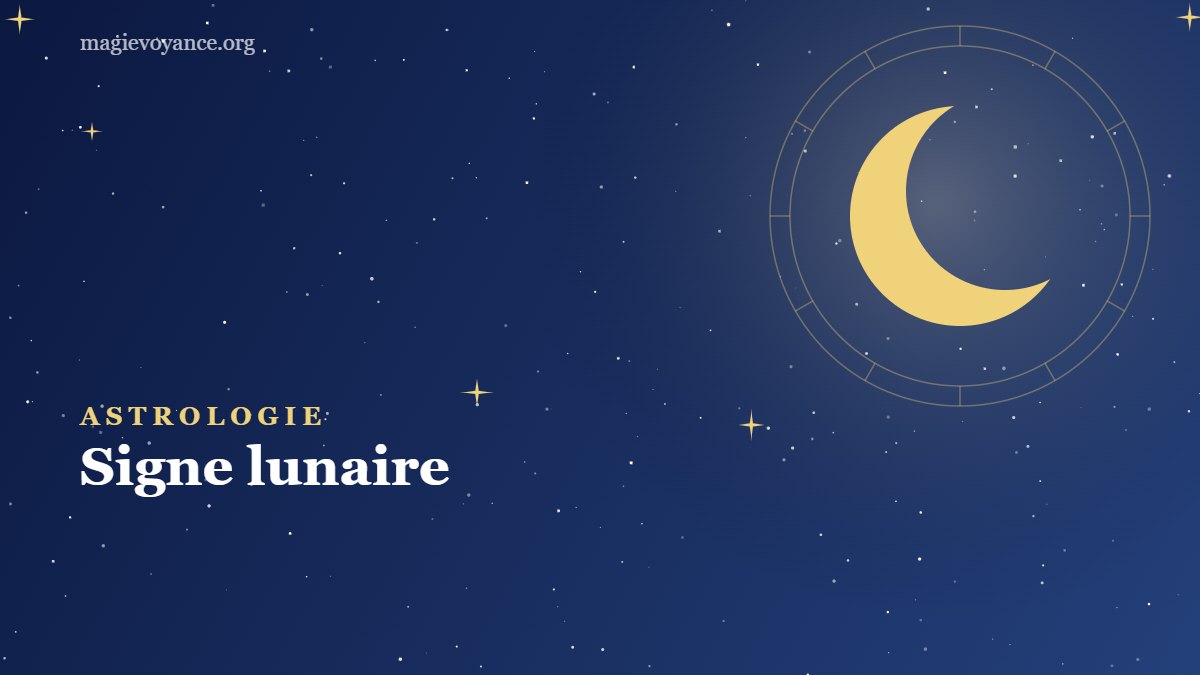 Signe lunaire : définition, calcul et signification
